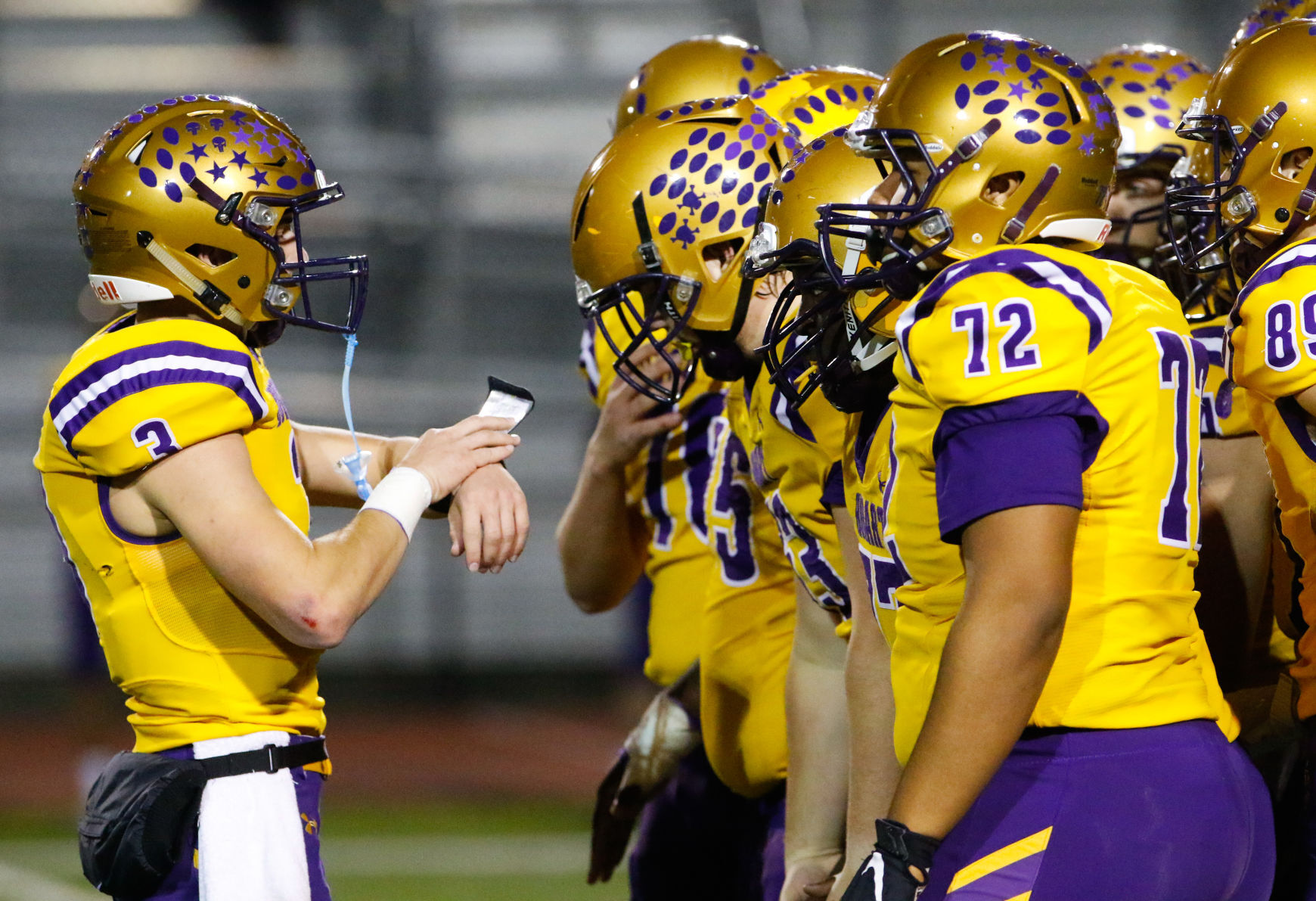 4A football semistate: Hobart vs. Marion